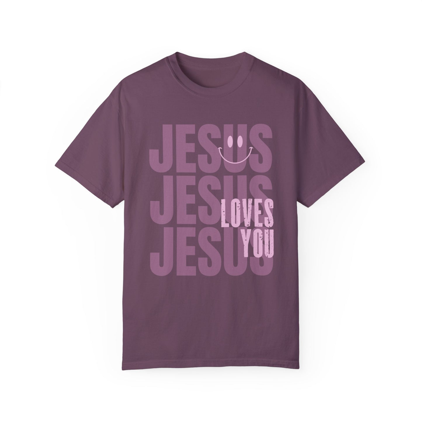 Jesus Loves You Comfort Colors Christian Shirt