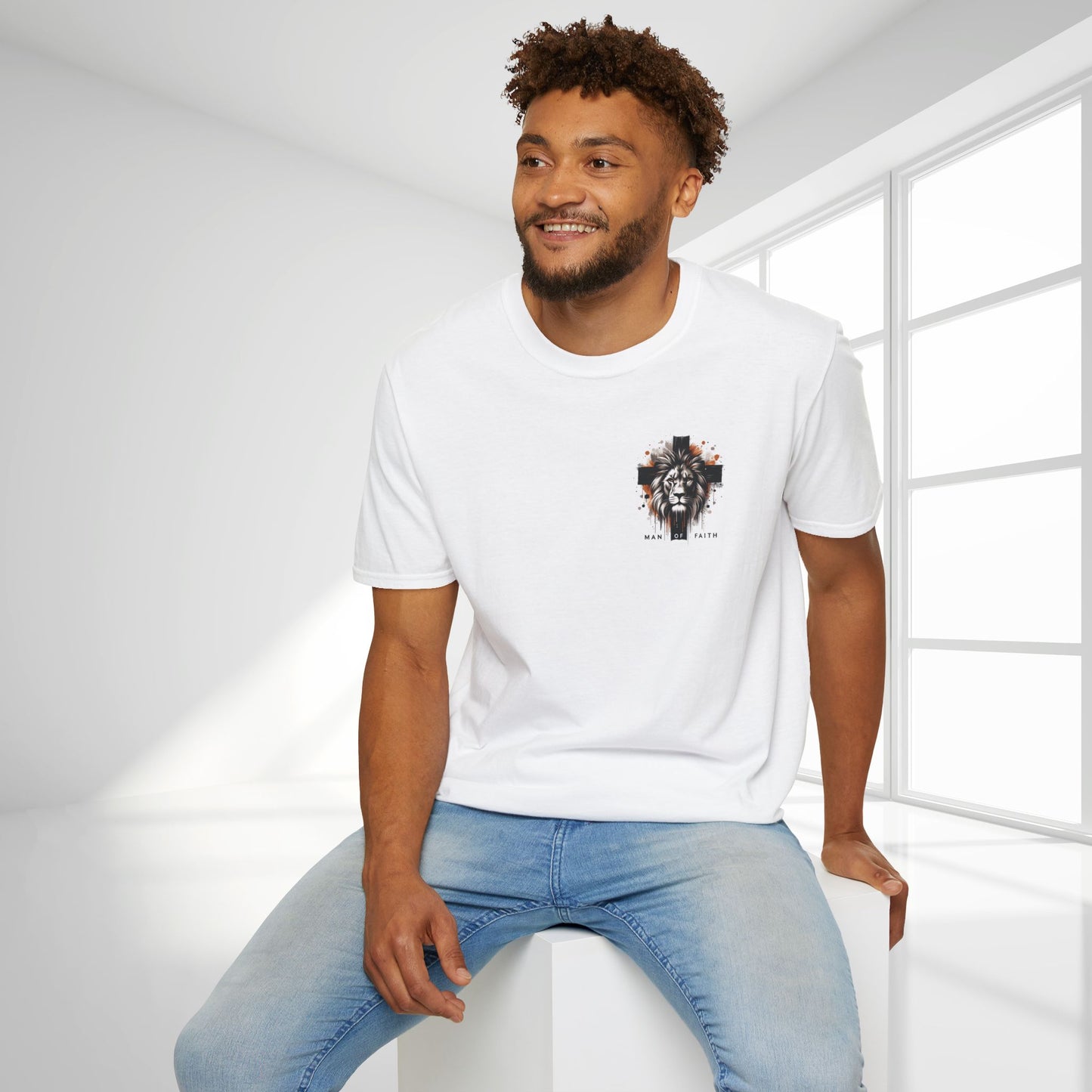 Man of Faith Softstyle T-shirt