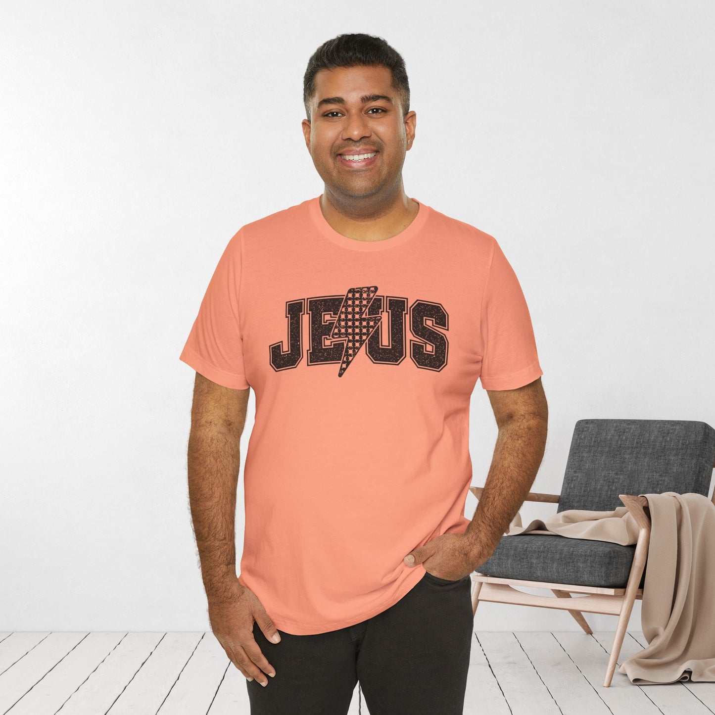 Jesus Soft Cotton Tee - Christian Shirt