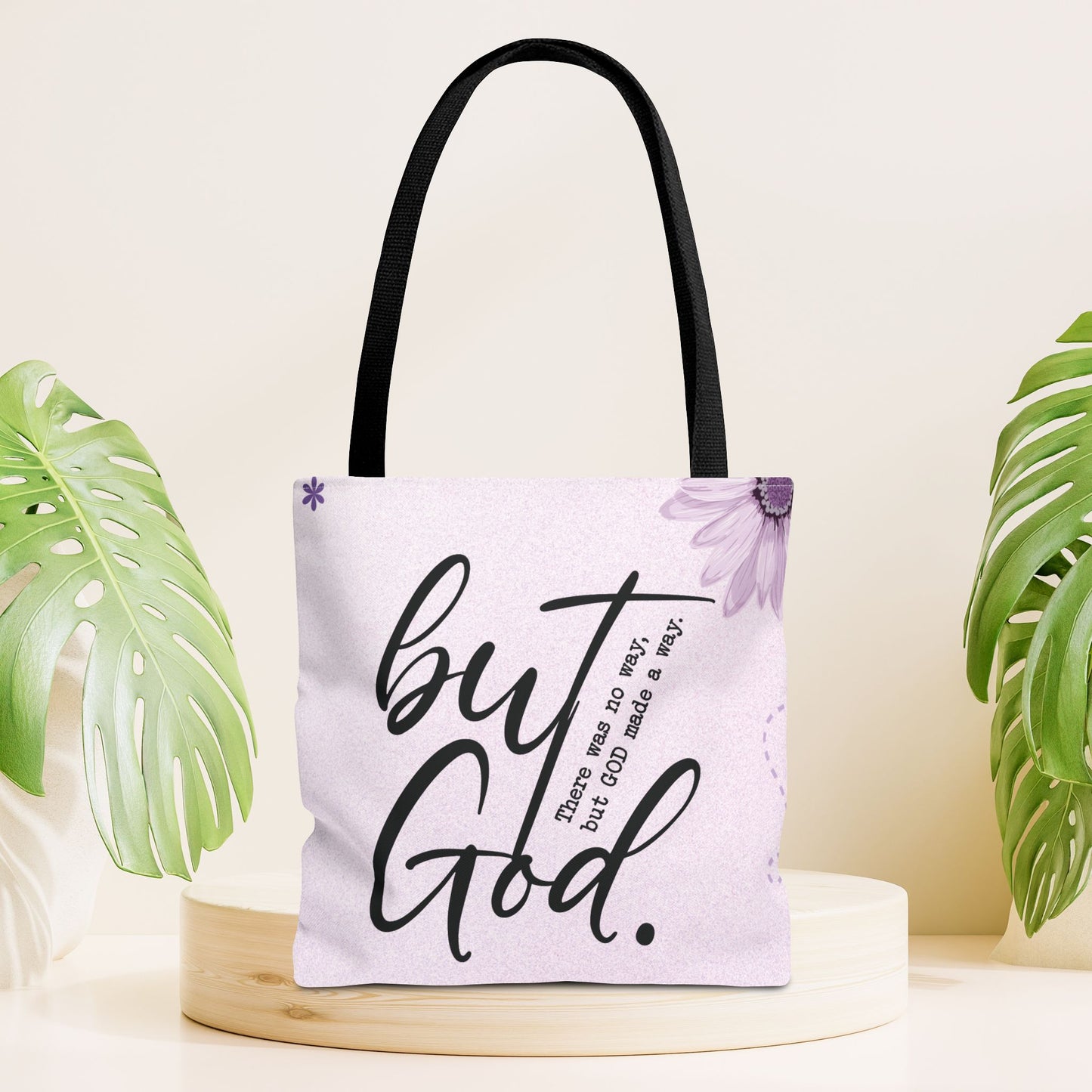 But God Tote Bag - Christian Tote Bag