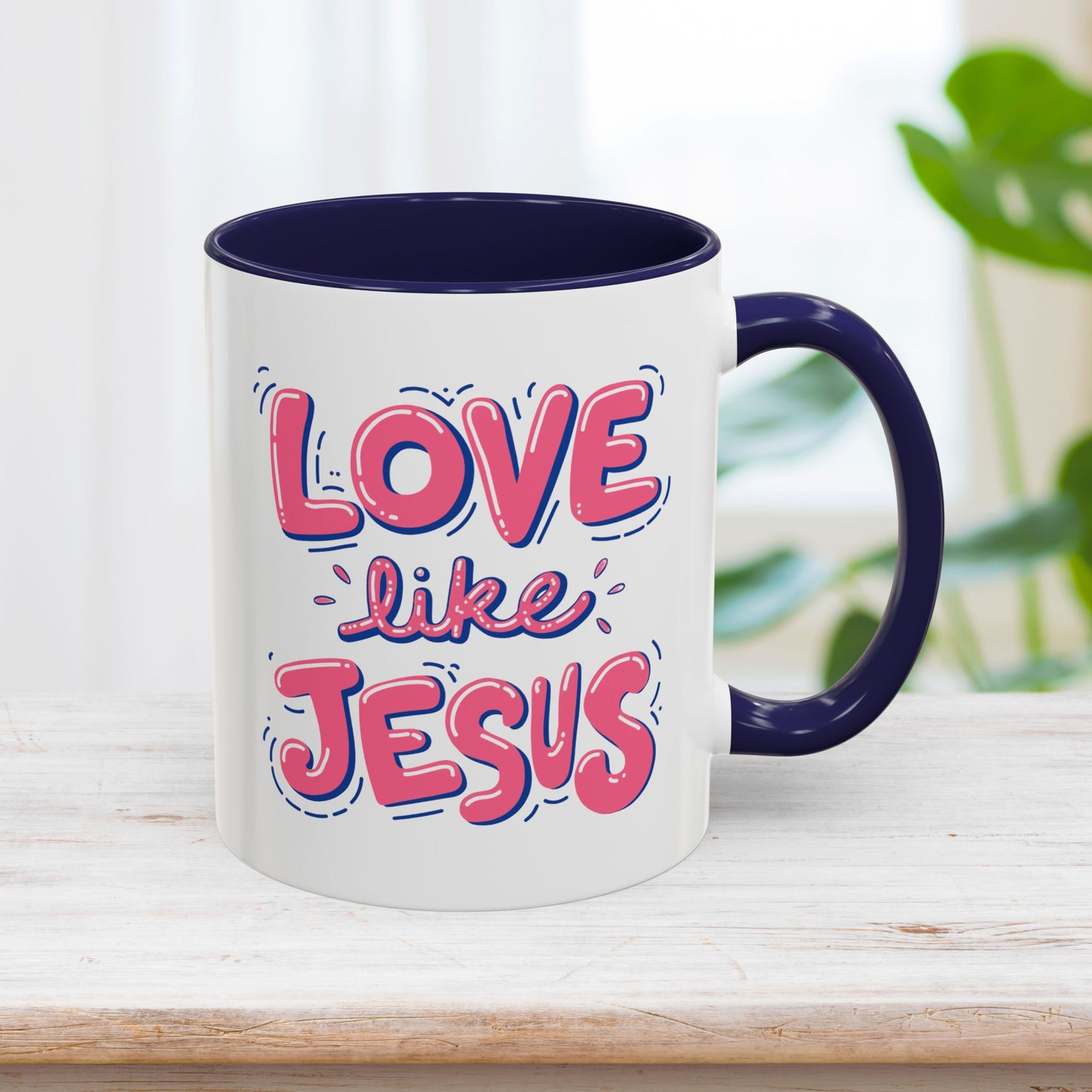 Love Like Jesus Mug - Christian Coffee Mug