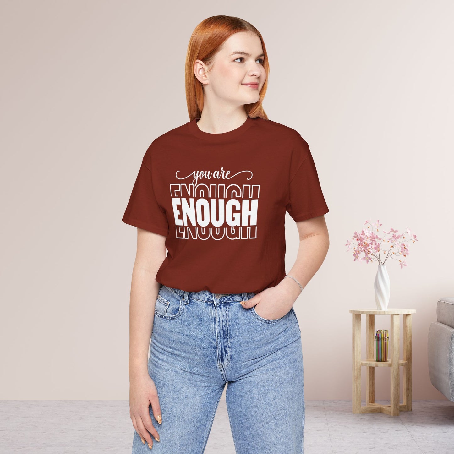 You are Enough Christian Soft Cotton Tee