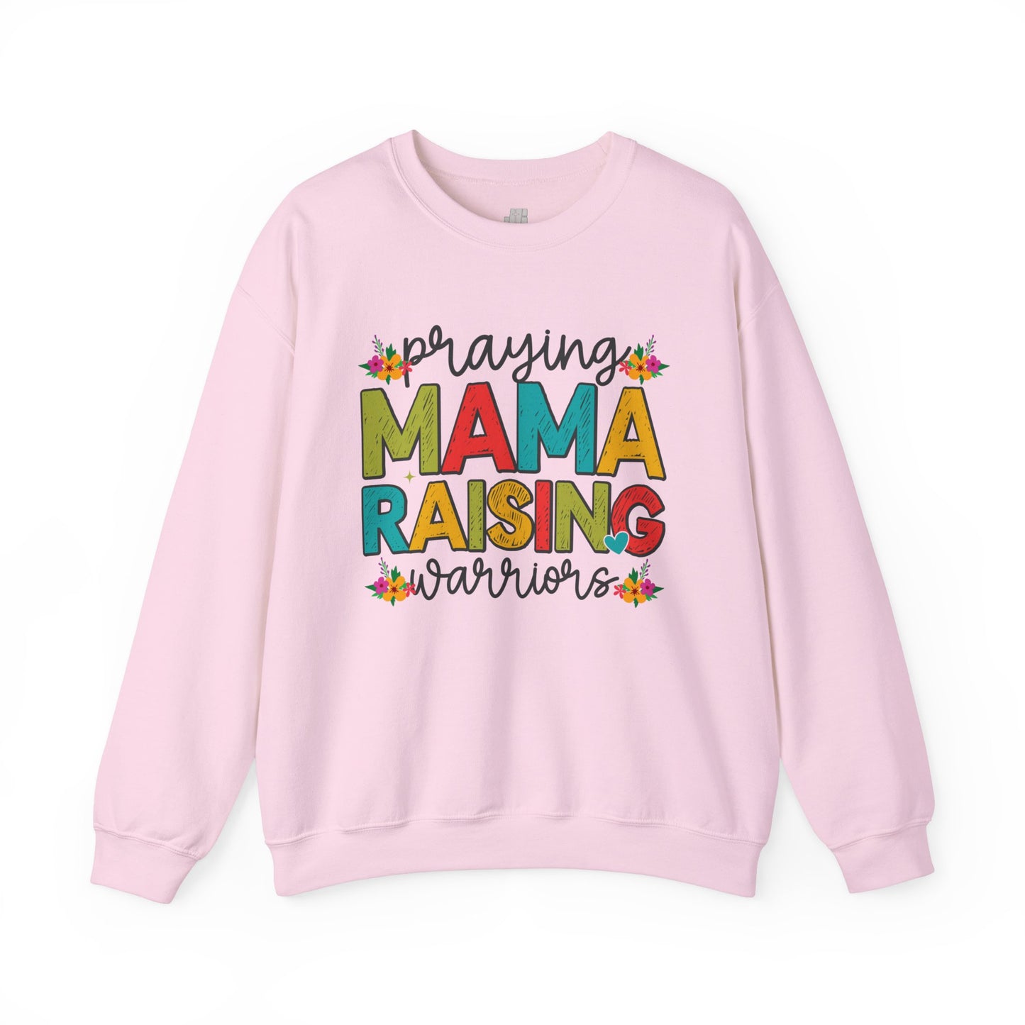 Praying Mama Raising Warriors Sweatshirt - Christian Mom Sweatshirt