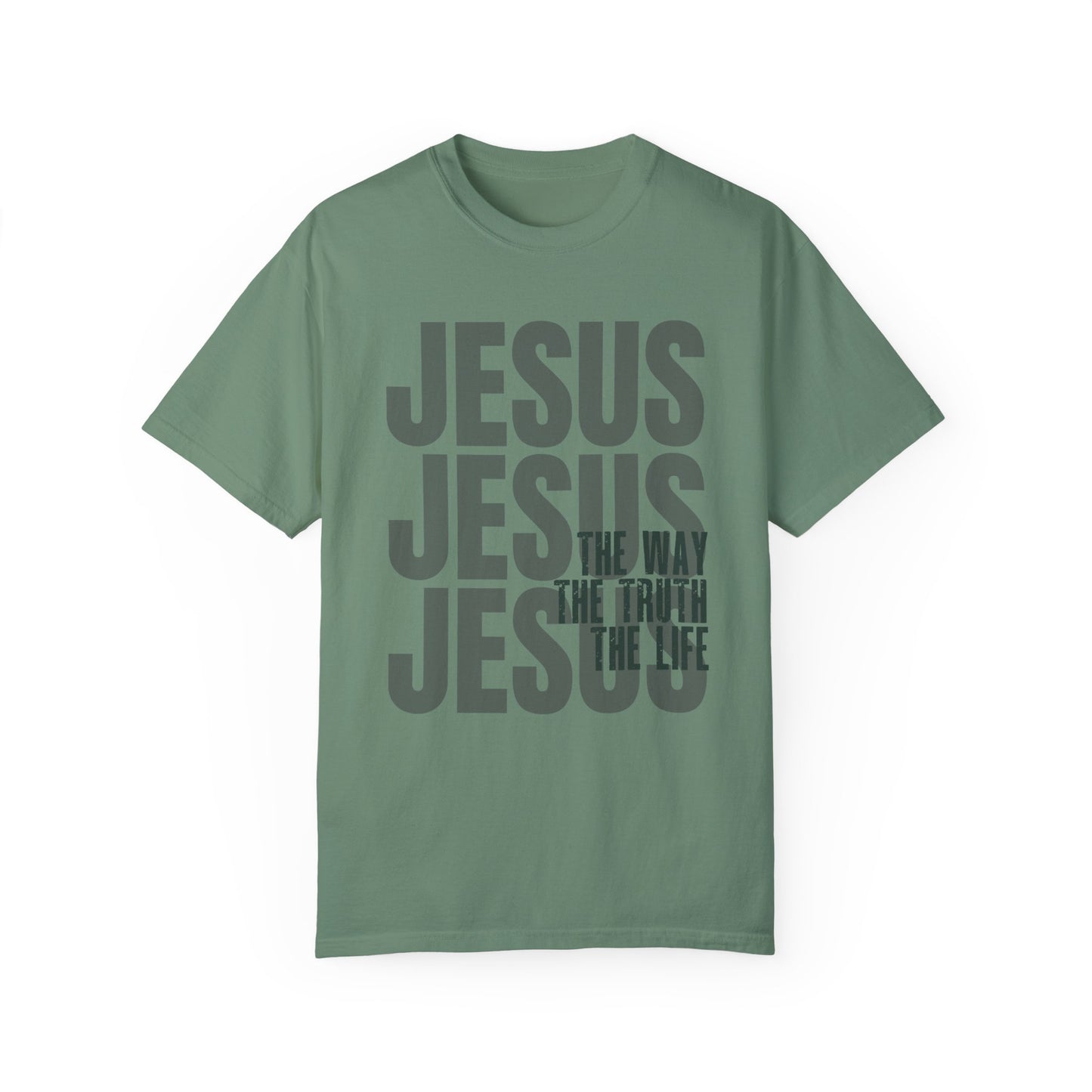 Comfort Colors Jesus Shirt - Bible Verse Shirt John 14:6