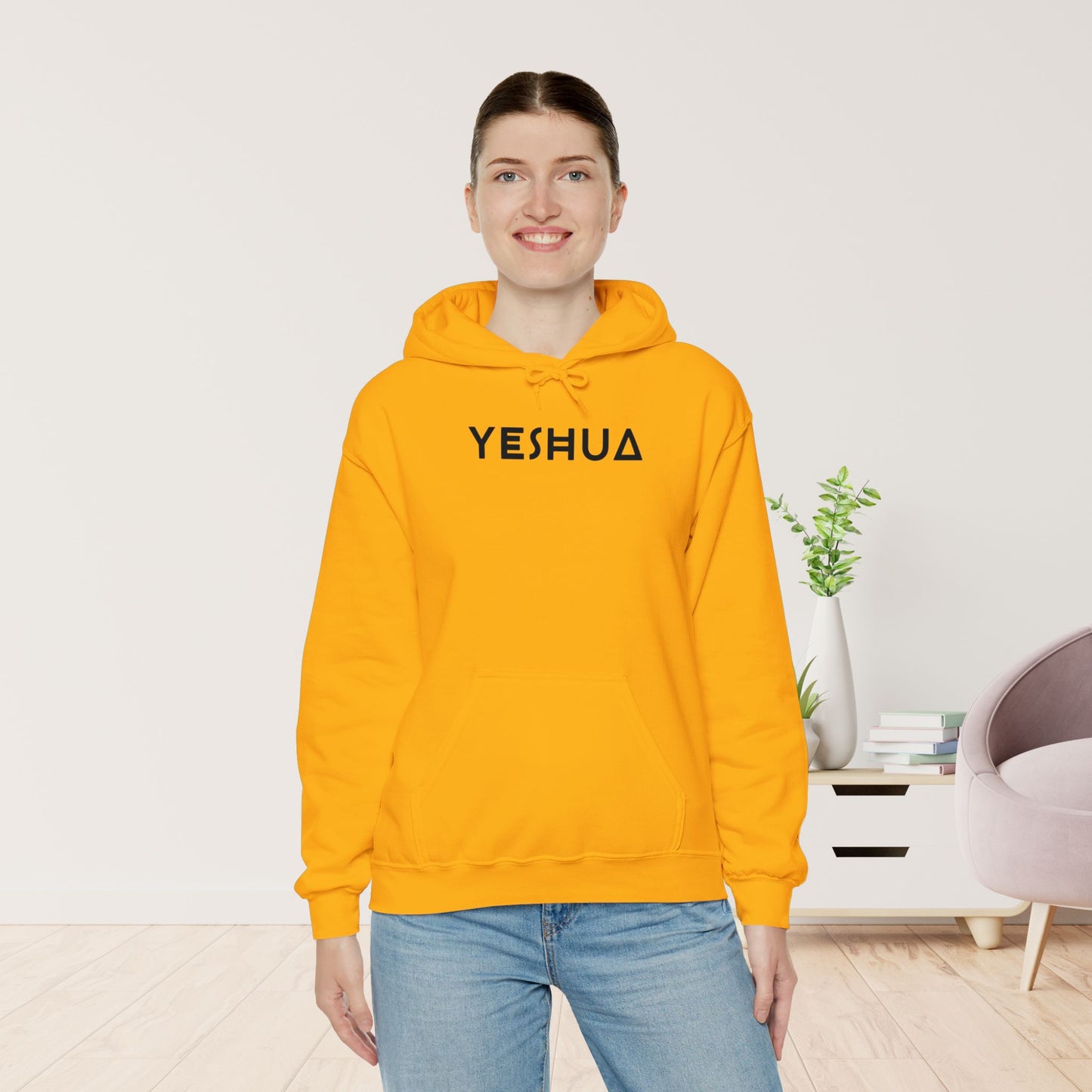 YESHUA Hoodie -  Minimalist Christian Hoodie