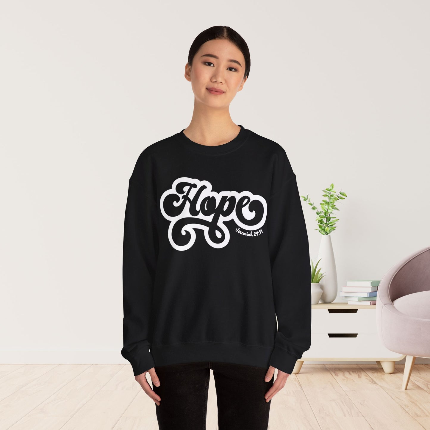 Hope Sweatshirt - Bible Verse Christian Sweatshirt