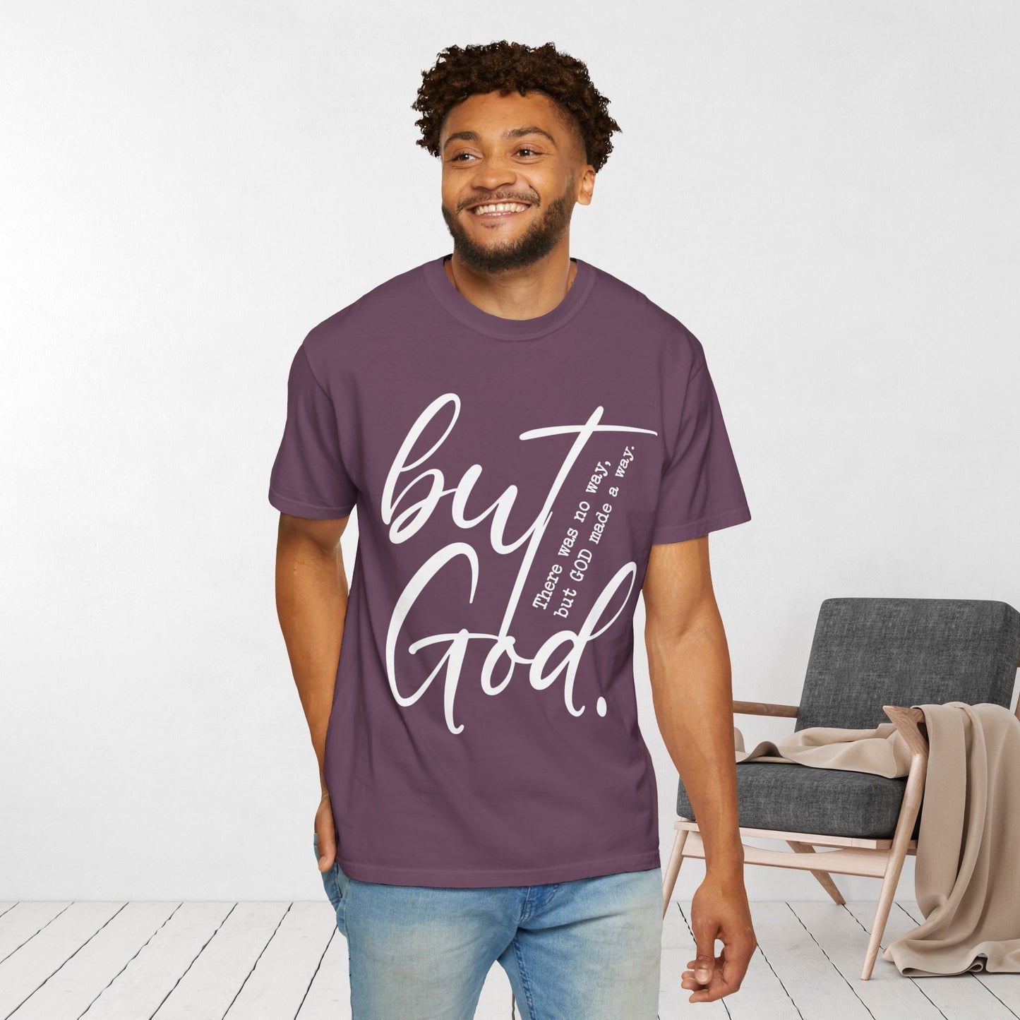 But God Comfort Colors Shirt