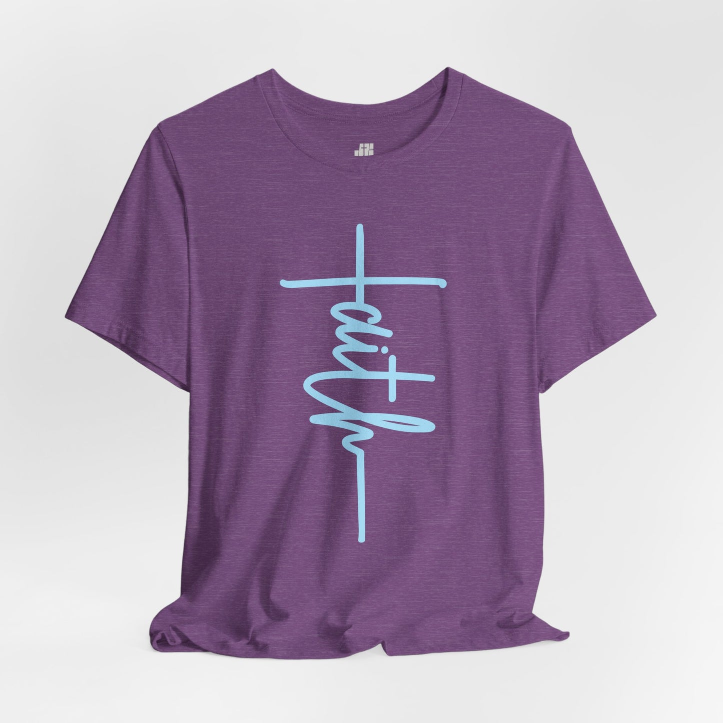 Christian Faith Shirt - Faith Cross Soft Cotton Tee