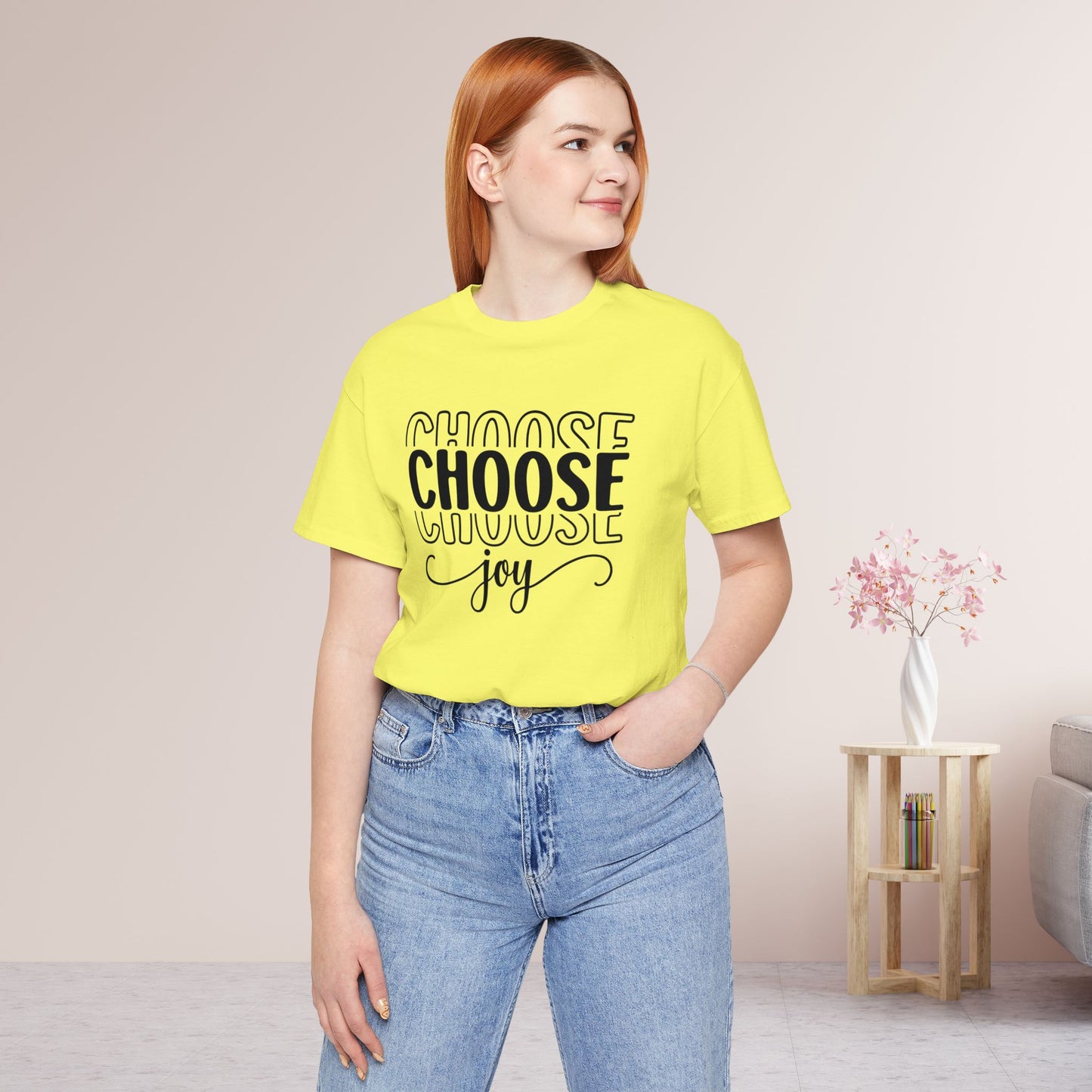 Choose Joy Christian Soft Cotton Tee