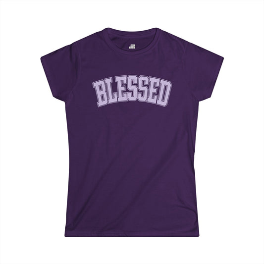 Christian Women's Blessed Softstyle T-shirt