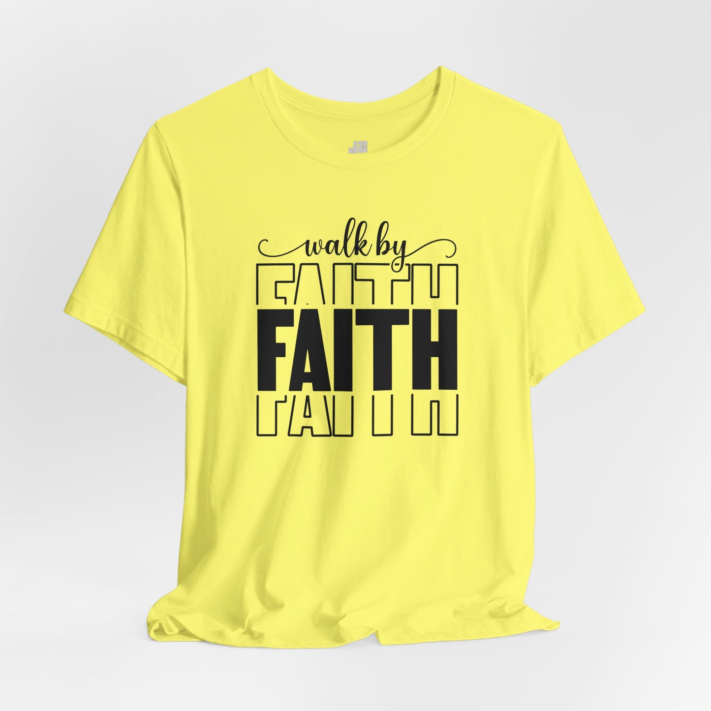 Walk by Faith Christian Soft Cotton Tee