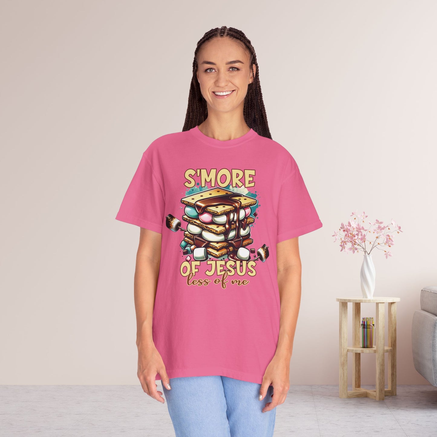 S'More of Jesus Less of Me Comfort Colors Shirt