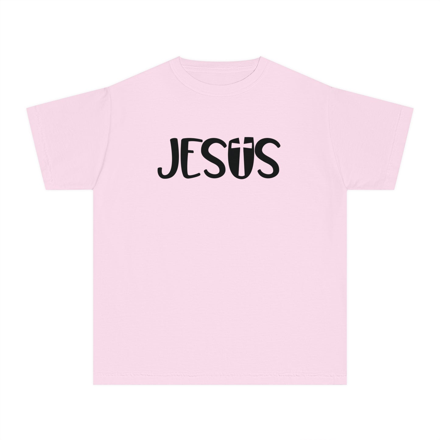 Jesus Comfort Colors Youth Christian T-shirt