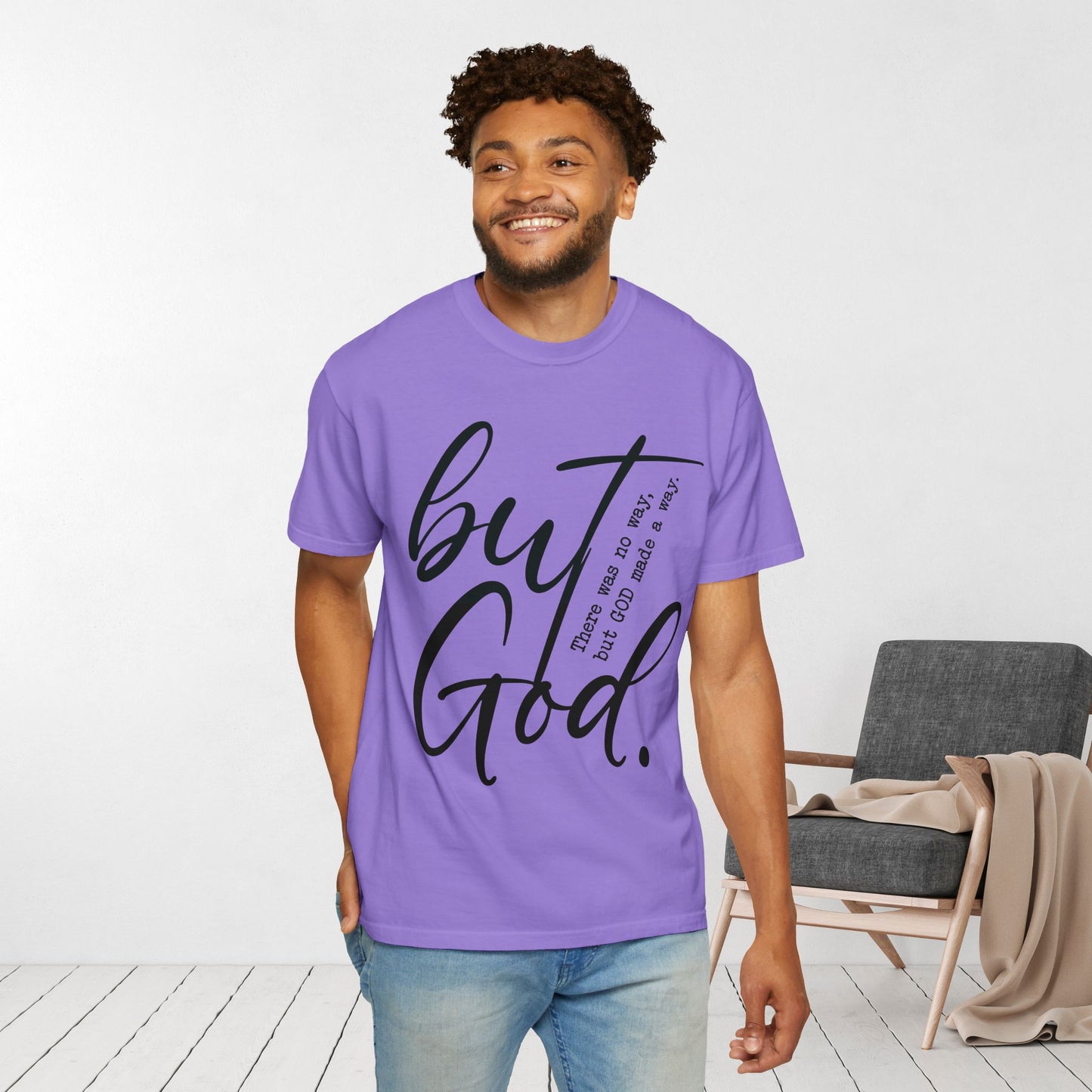 But God Comfort Colors Shirt