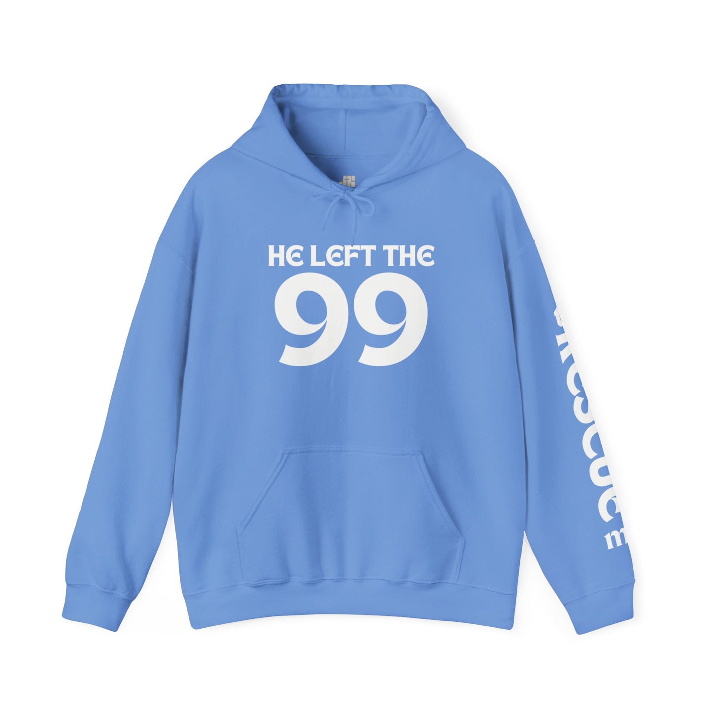 He Left the 99 to Rescue Me Hoodie - Unisex Christian Hoodie