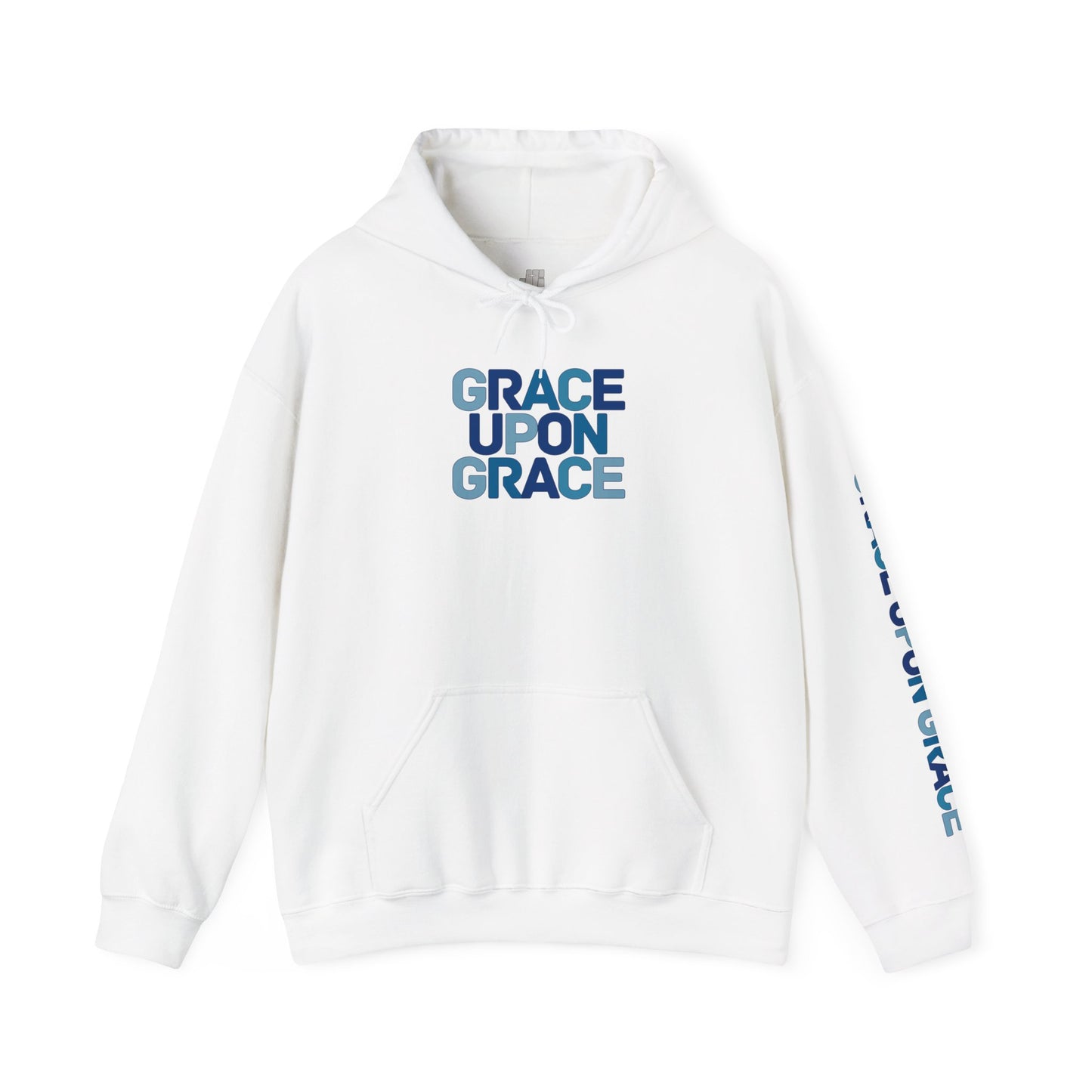 Grace Upon Grace Hoodie - John 1:16 Bible Verse Christian Hoodie