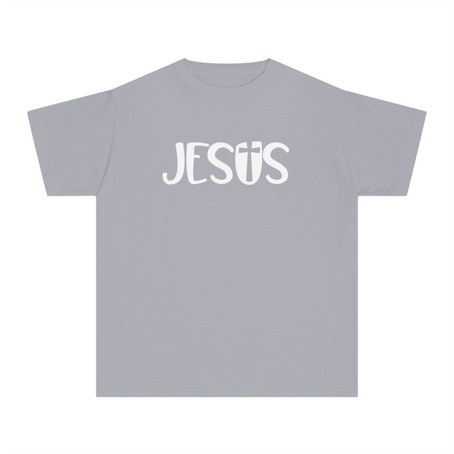 Jesus Comfort Colors Youth Christian Shirt