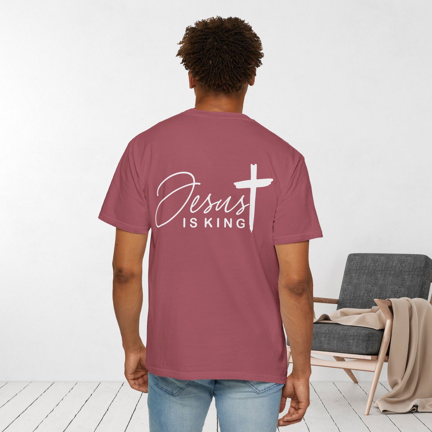 Comfort Colors Jesus is King Christian Shirt