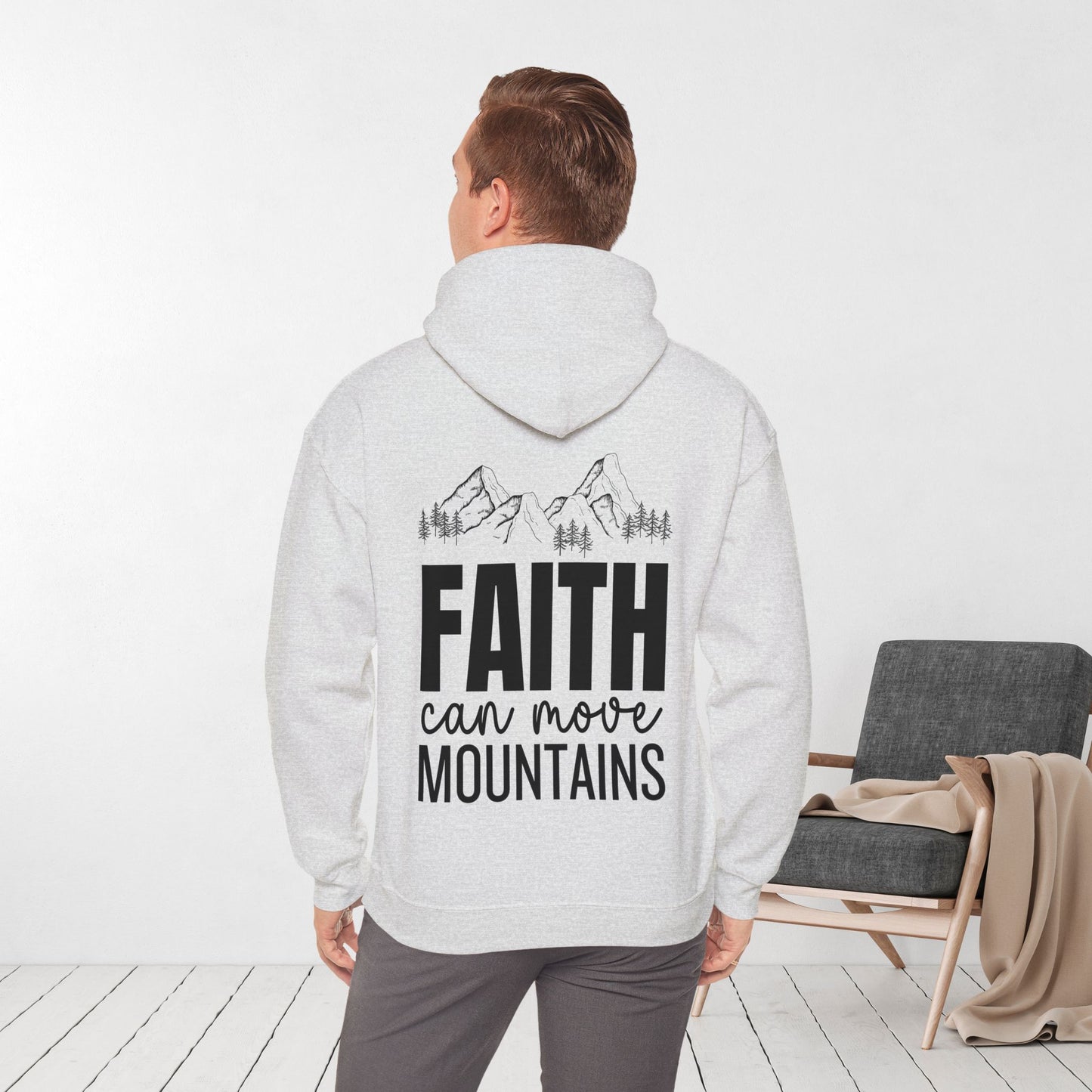 Faith Can Move Mountains Unisex Hoodie