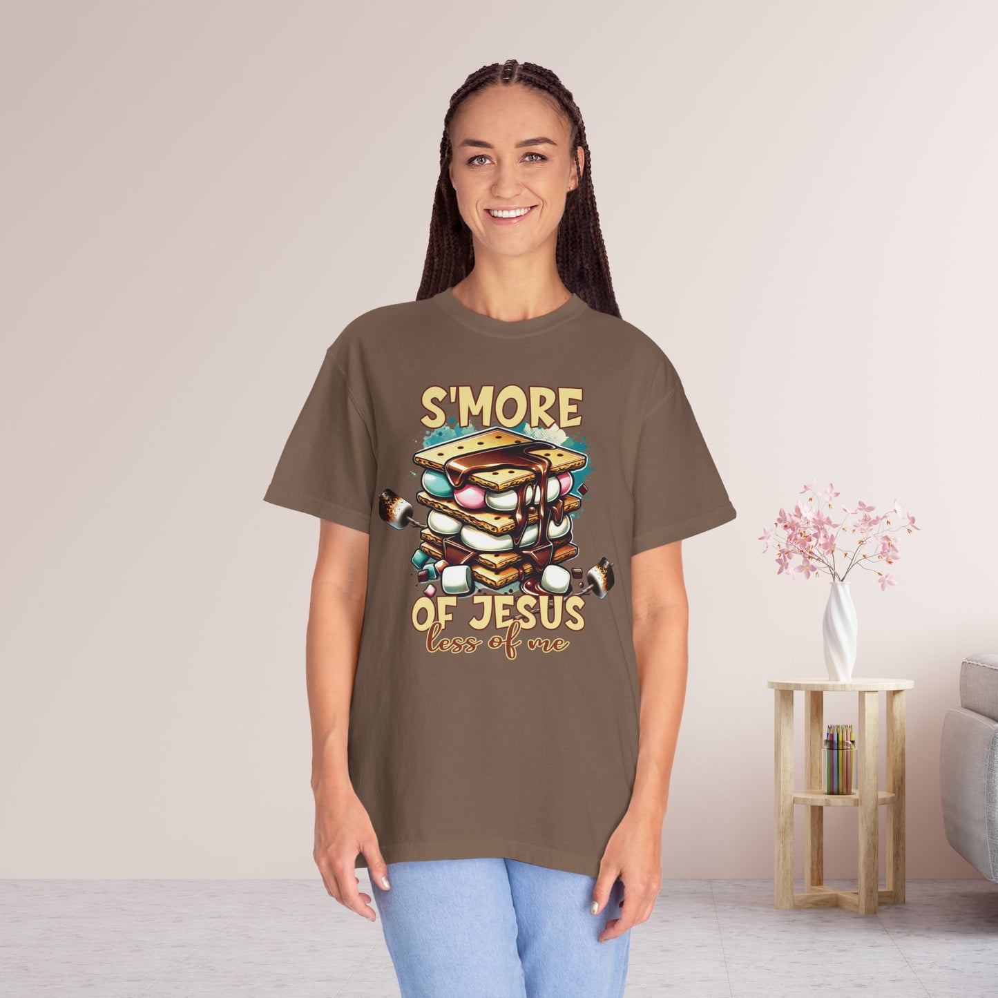 S'More of Jesus Less of Me Comfort Colors Shirt