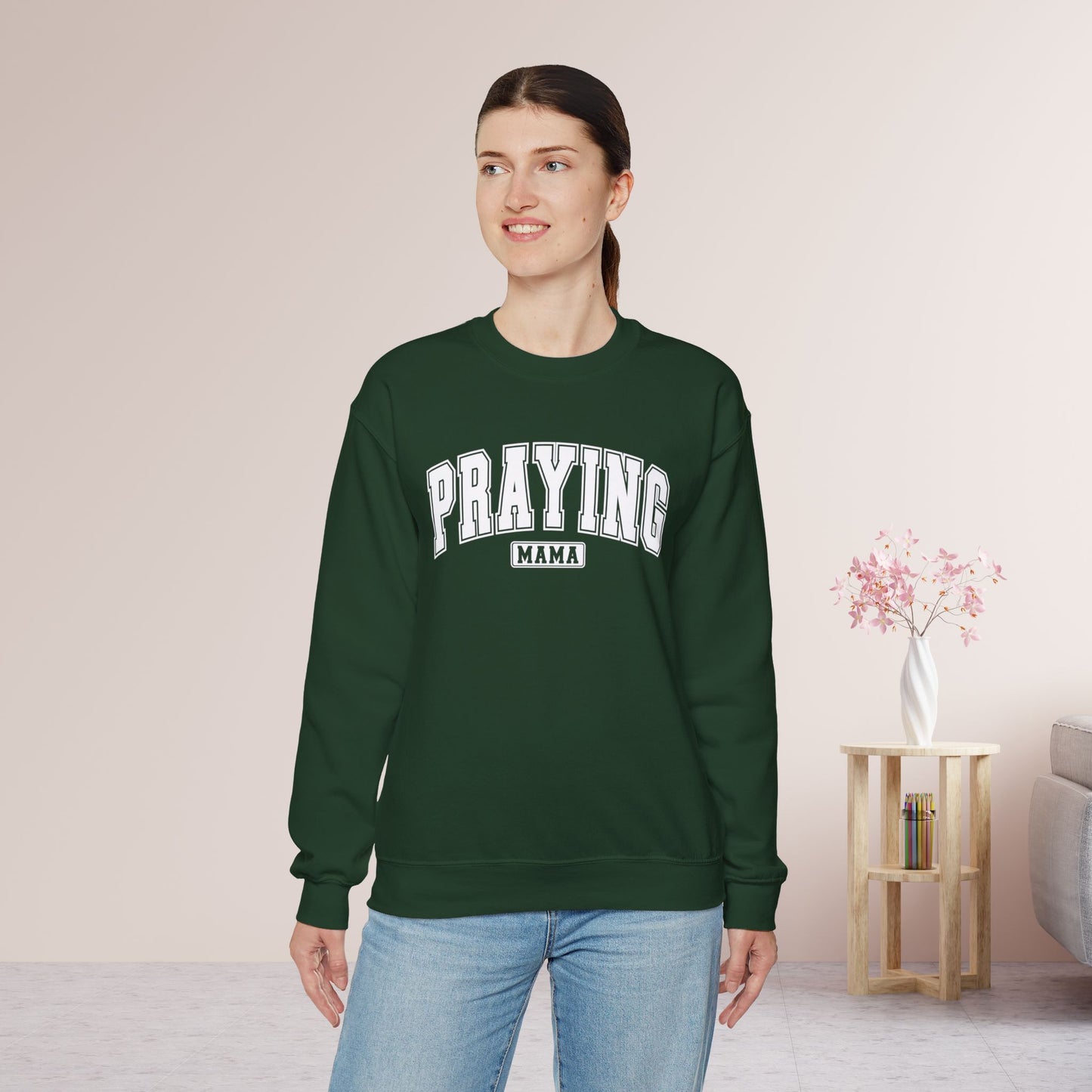 Praying Mama Sweatshirt - Christian Mom Sweatshirt