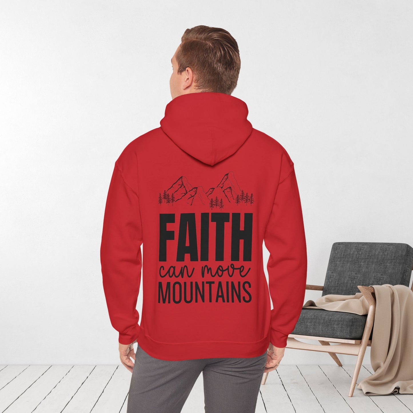 Faith Can Move Mountains Unisex Hoodie