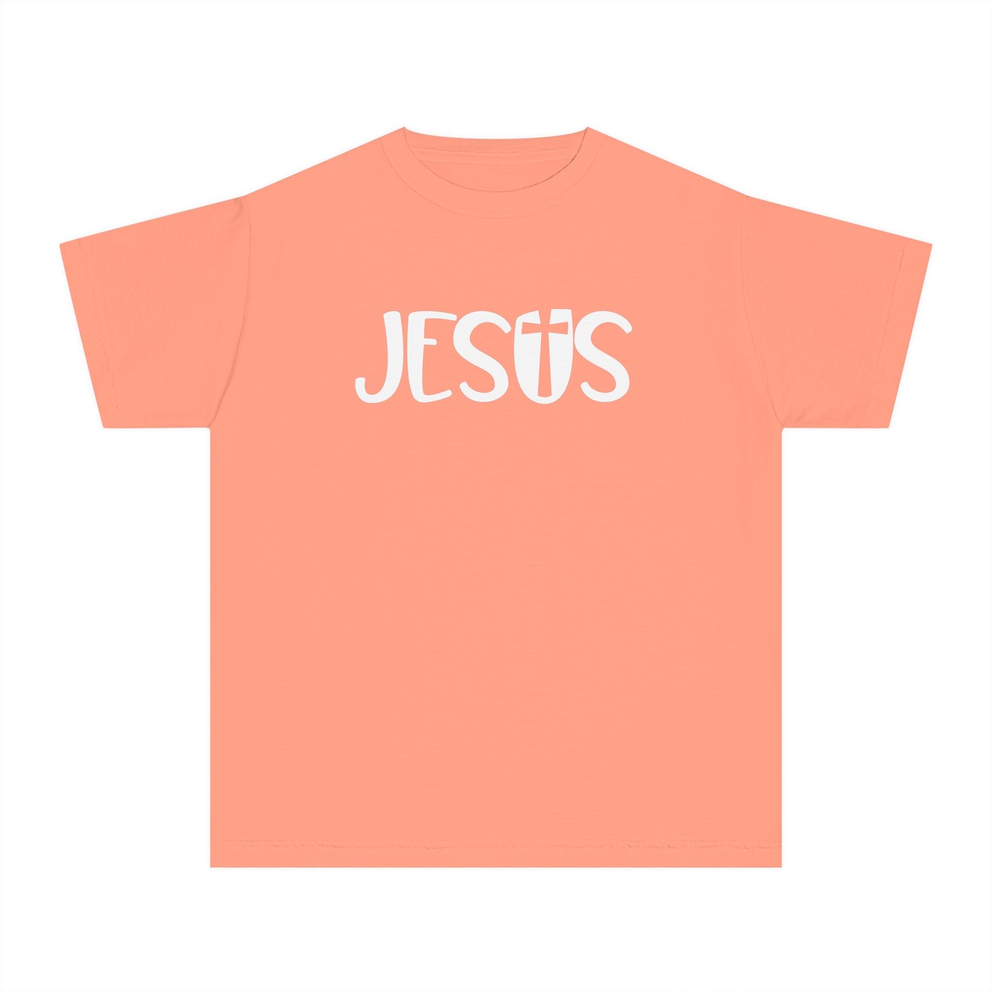 Jesus Comfort Colors Youth Christian Shirt