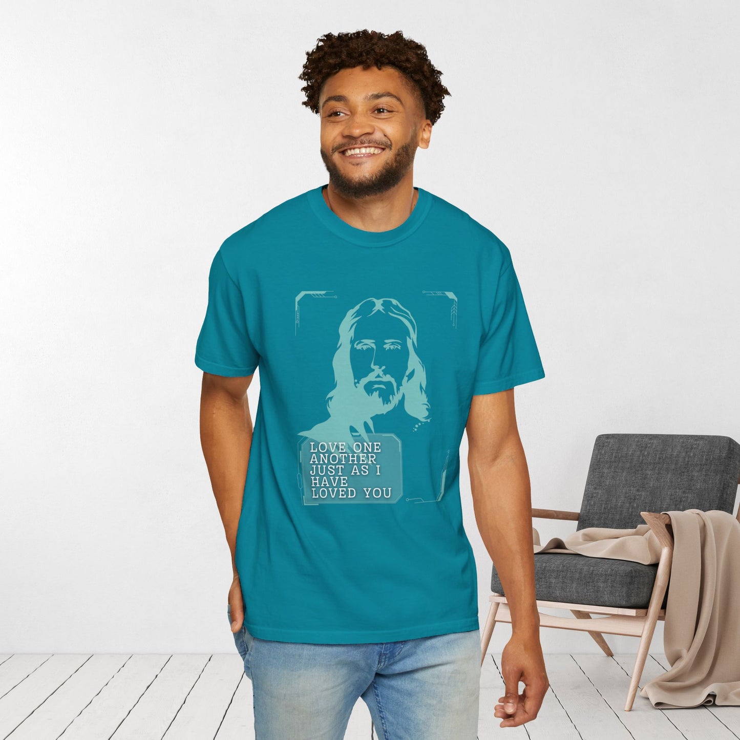 Comfort Colors Men's Jesus Shirt