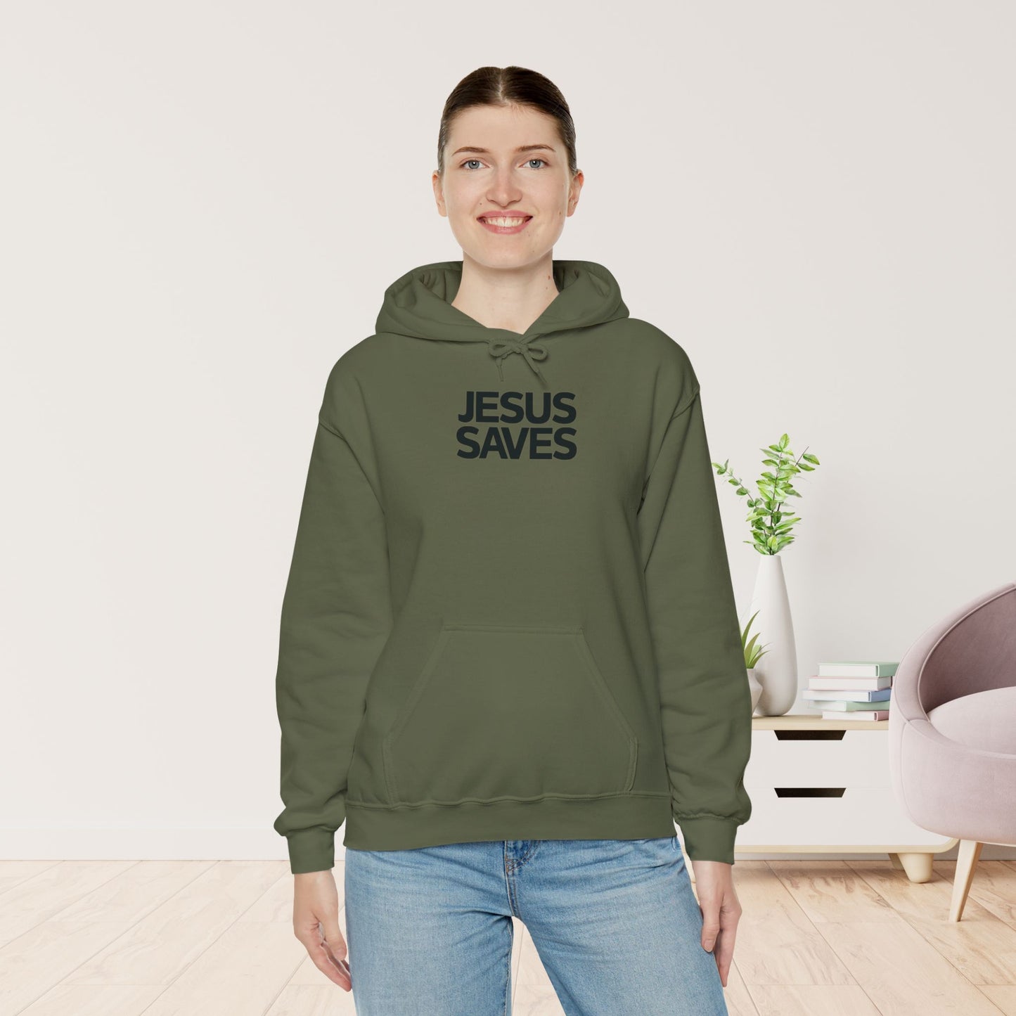 Jesus Saves Hoodie - Christian Hoodie