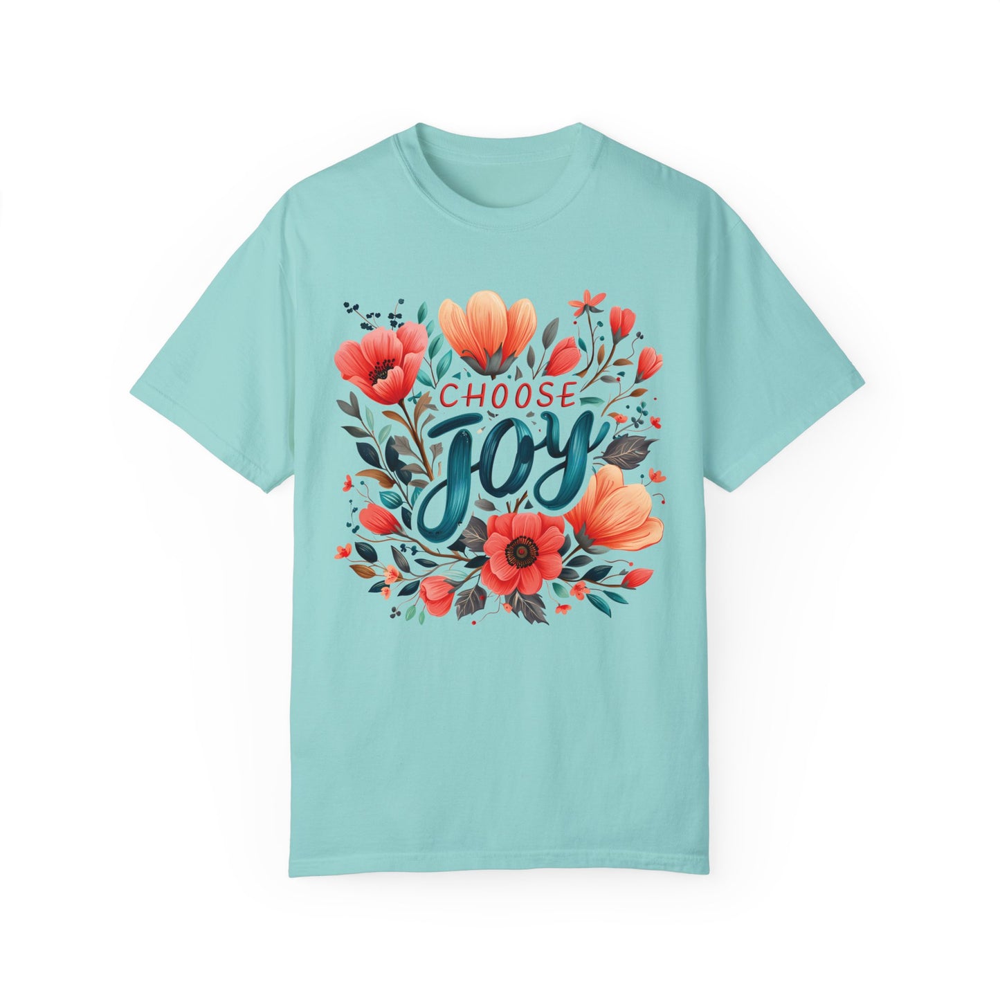 Women's Comfort Colors Choose Joy Tee - Christian Shirt