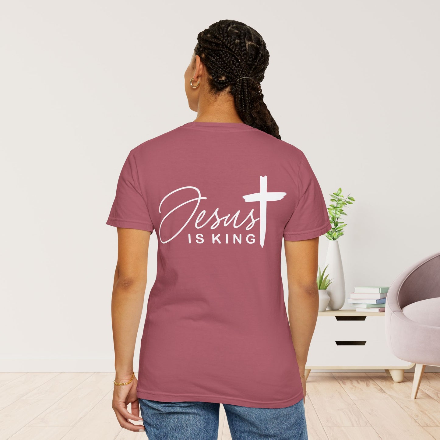 Comfort Colors Jesus is King Christian Shirt