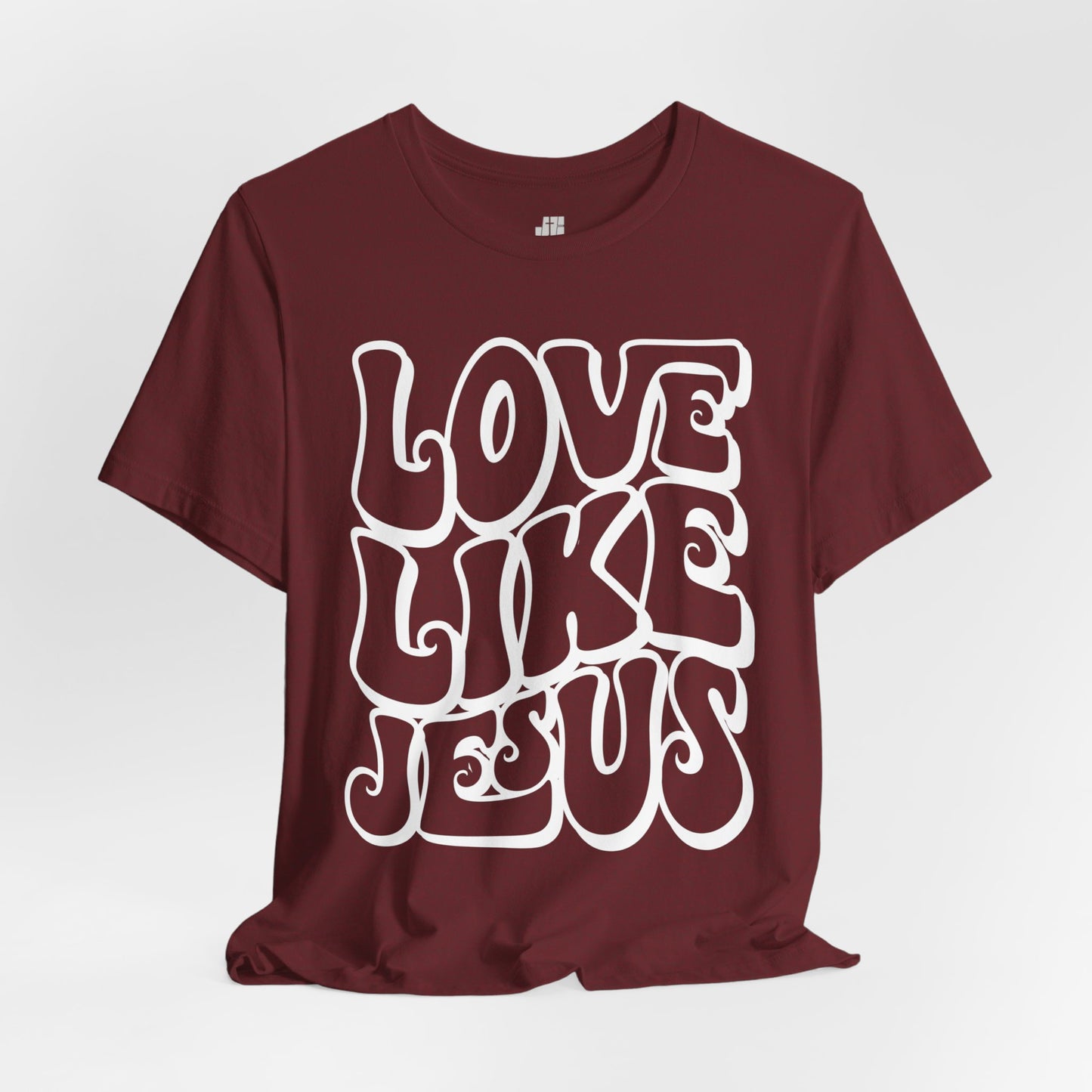 Love Like Jesus Soft Cotton Tee - Christian Shirt