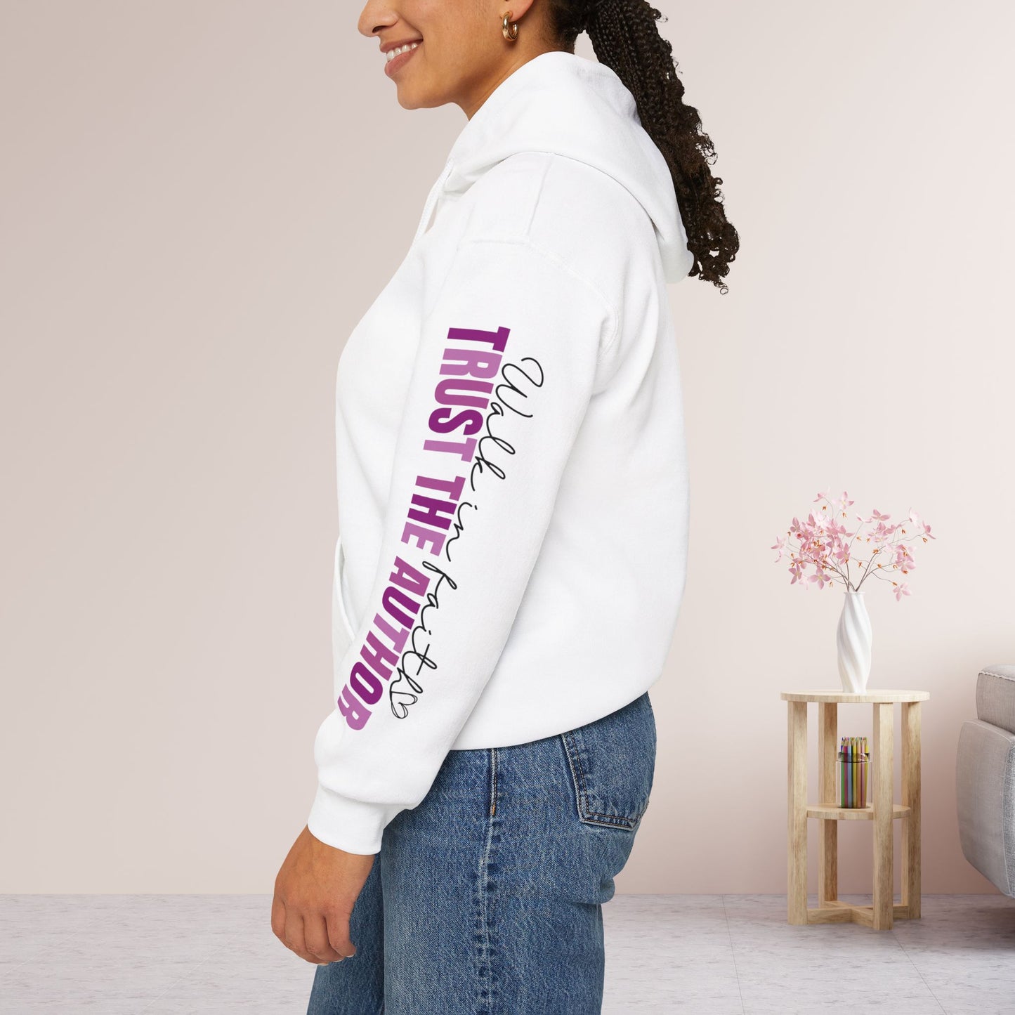 God is Still Writing Your Story Christian Hoodie - Walk in Faith: Trust the Author Hoodie