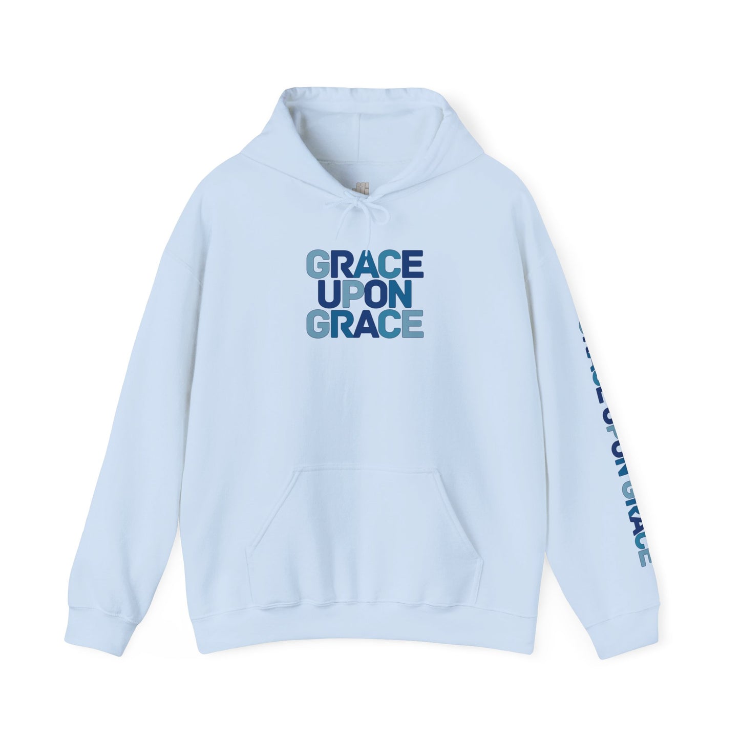 Grace Upon Grace Hoodie - John 1:16 Bible Verse Christian Hoodie