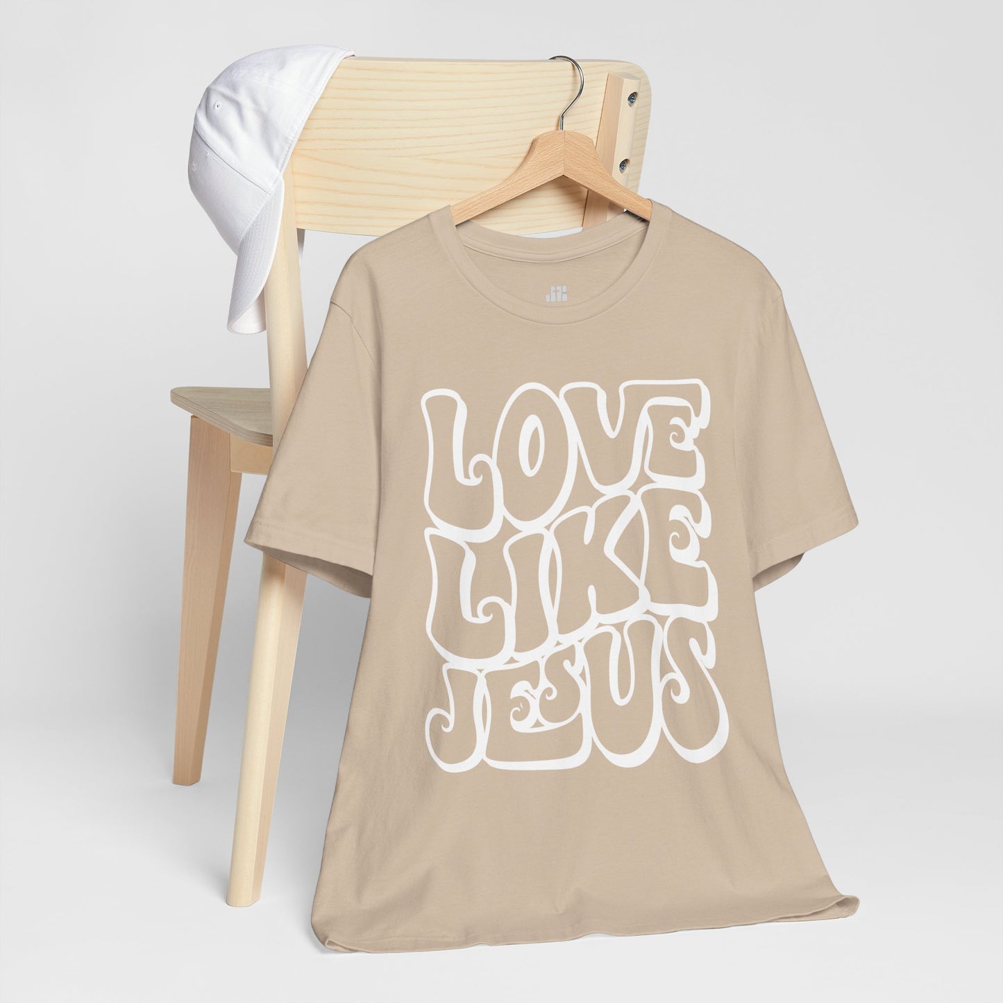 Love Like Jesus Soft Cotton Tee - Christian Shirt