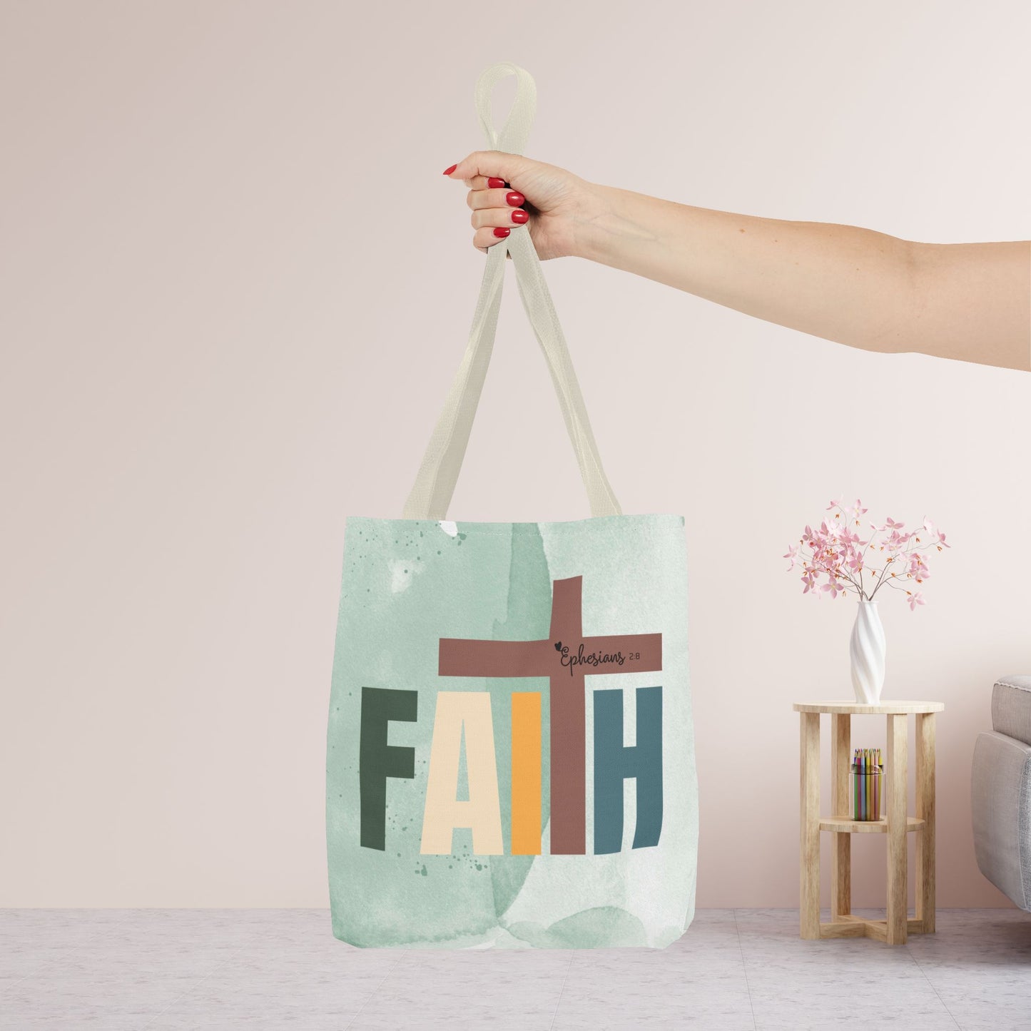 Faith Tote Bag - Christian Tote Bag