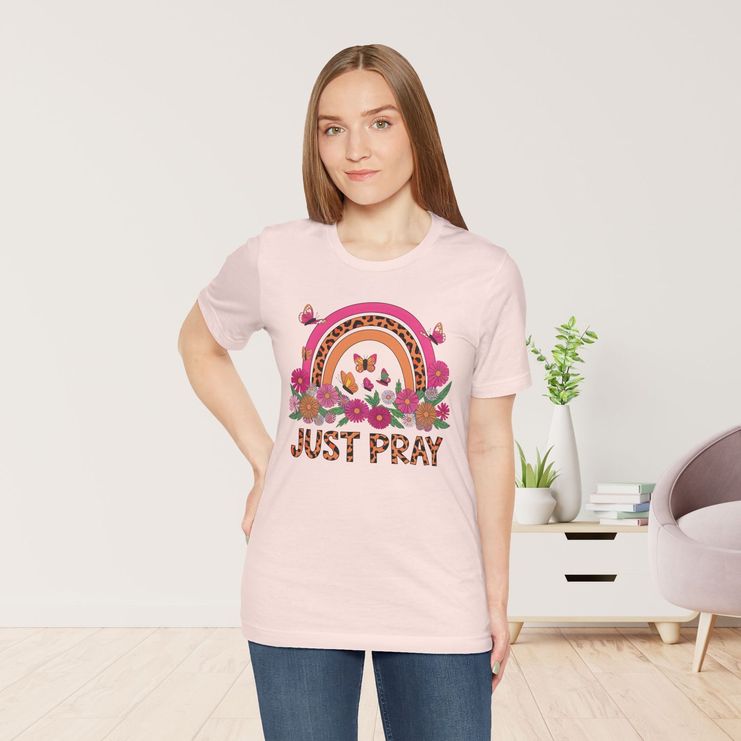 Just Pray Soft Cotton Tee