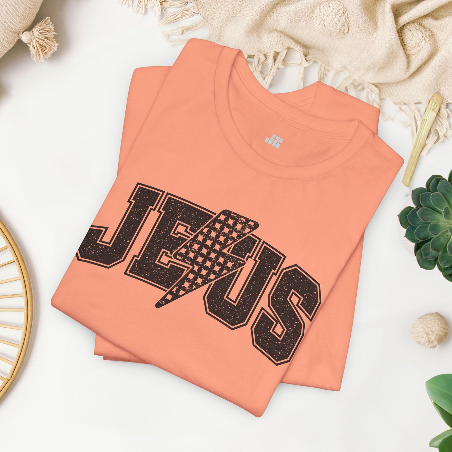 Jesus Soft Cotton Tee - Christian Shirt