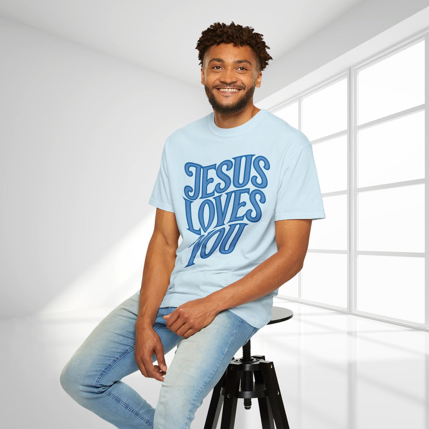 Jesus Loves You Comfort Colors Shirt