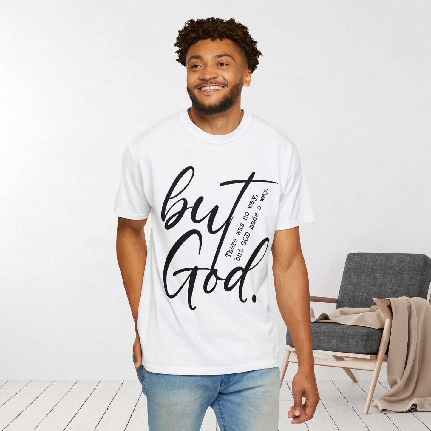 But God Comfort Colors Shirt