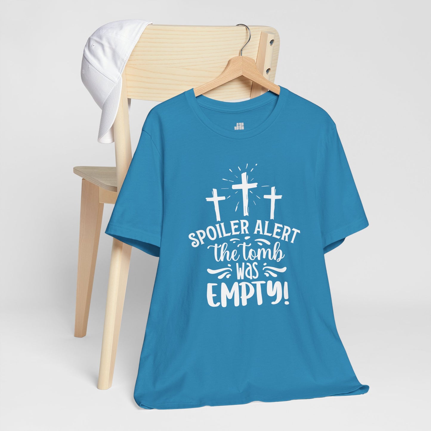 Spoiler Alert The Tomb Was Empty Christian Soft Cotton Tee - Easter Shirt