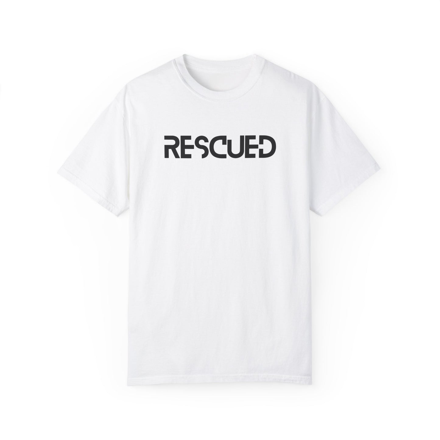 Rescued T-shirt - He Left The 99 to Rescue Me Comfort Colors Christian Shirt