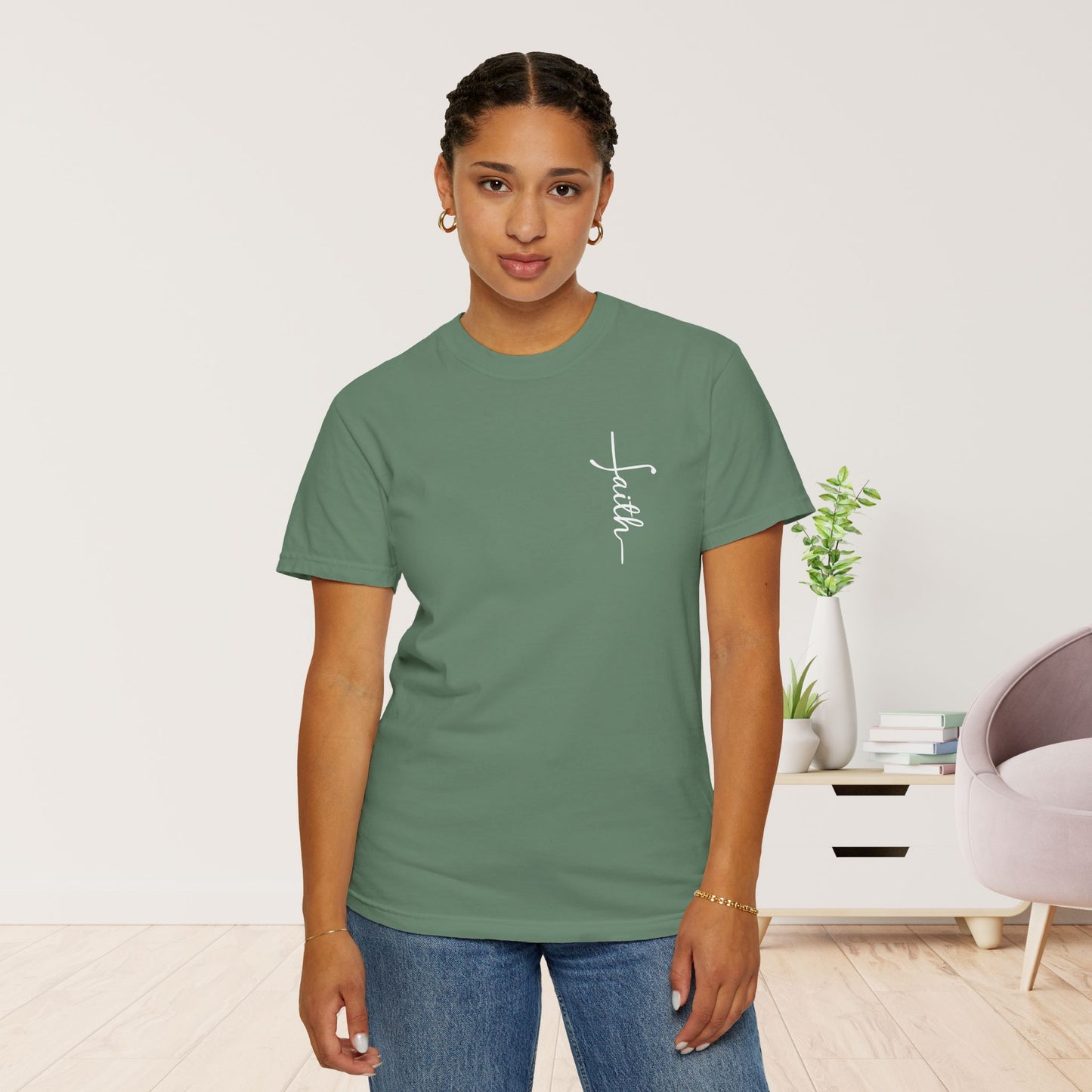 Comfort Colors Faith Over Fear Christian Shirt