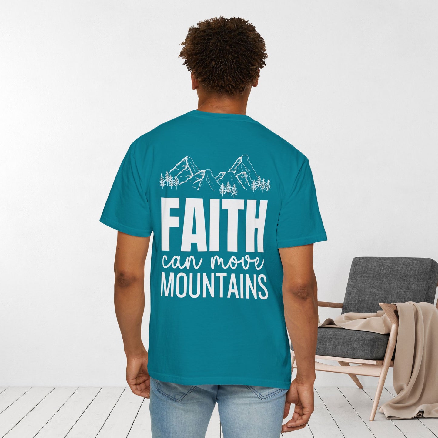 Comfort Colors Faith Can Move Mountains Unisex Shirt