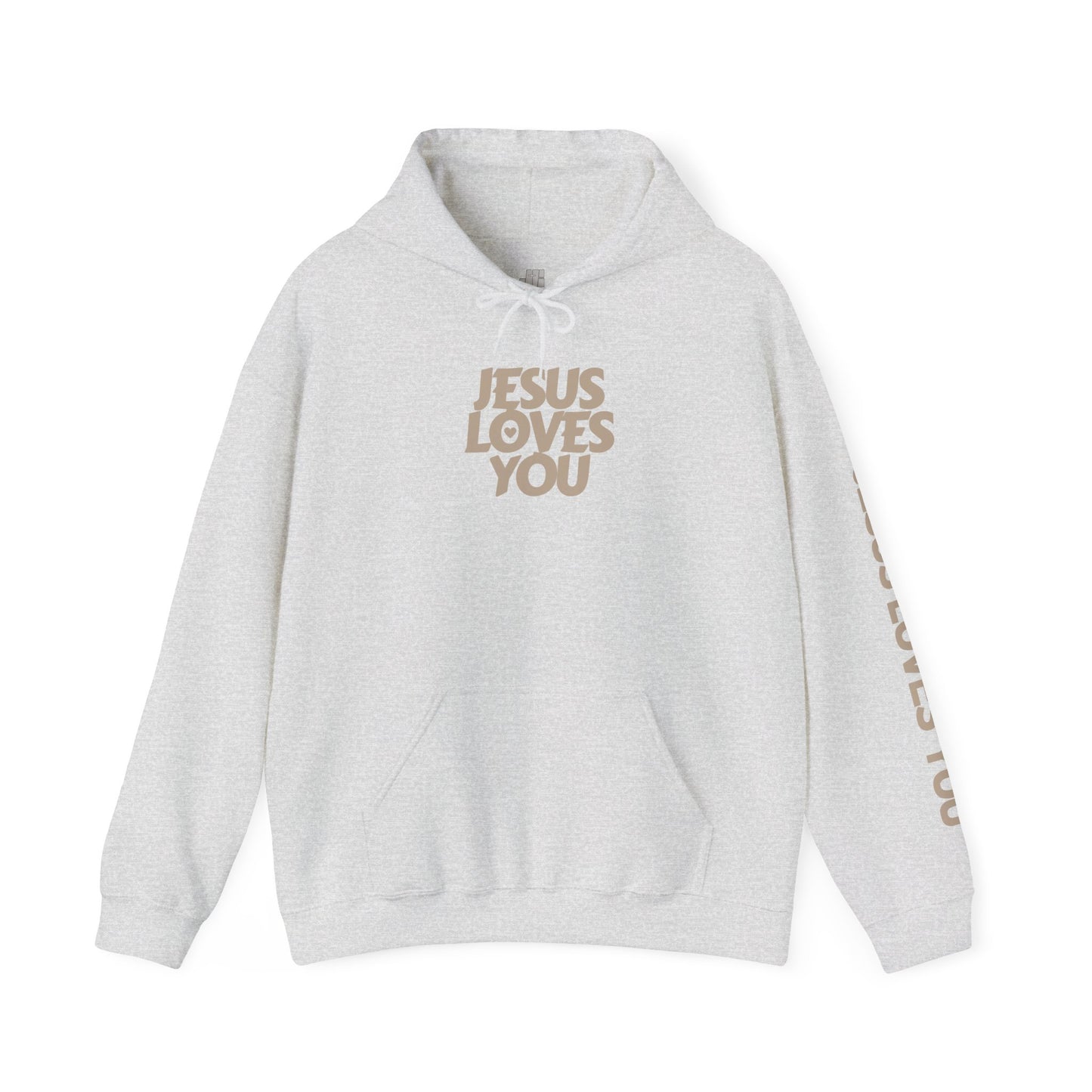 Jesus Loves You Hoodie - John 15:13 Bible Verse Christian Hoodie