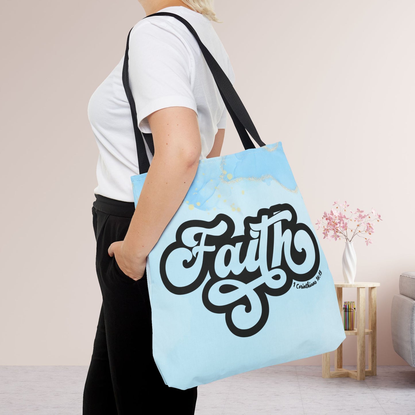 Faith Tote Bag - Christian Tote Bag