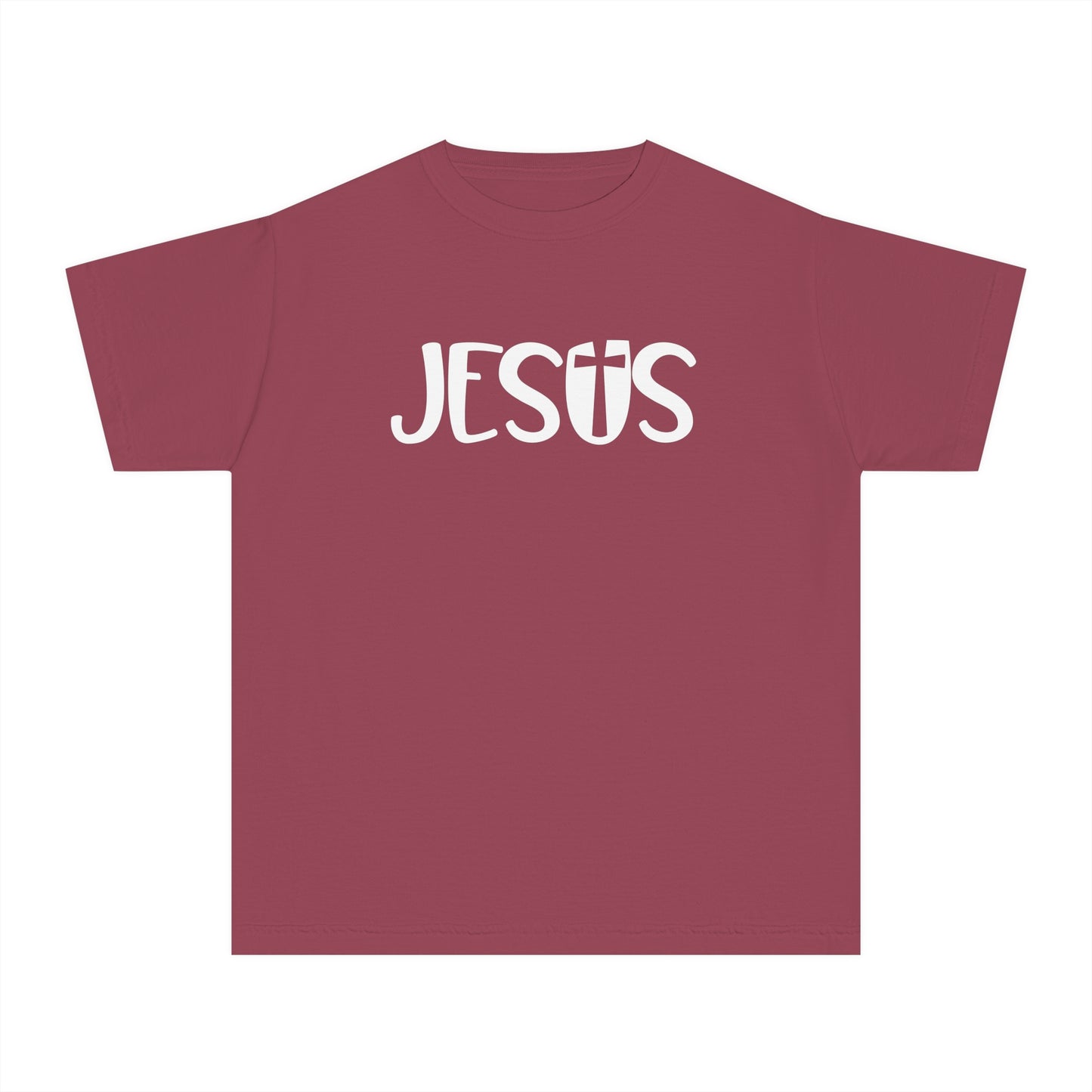 Jesus Comfort Colors Youth Christian Shirt