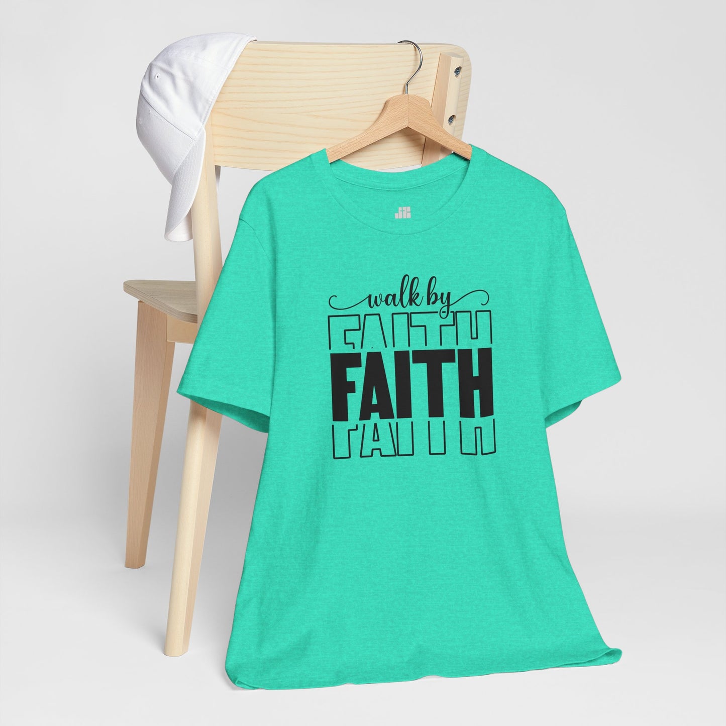 Walk by Faith Christian Soft Cotton Tee