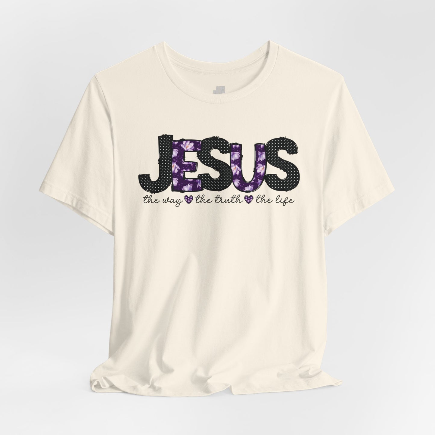 Jesus The Way The Truth The Life Soft Cotton Tee - Christian Shirt