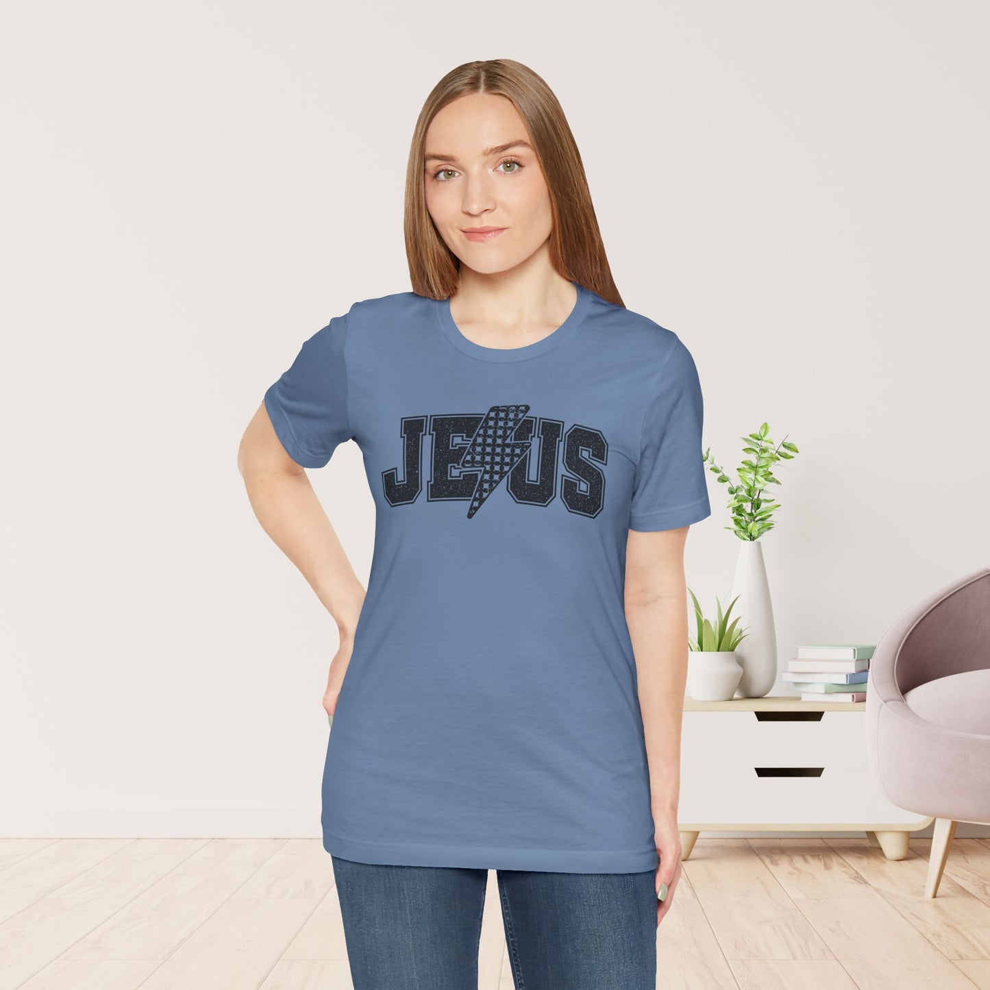 Jesus Soft Cotton Tee - Christian Shirt